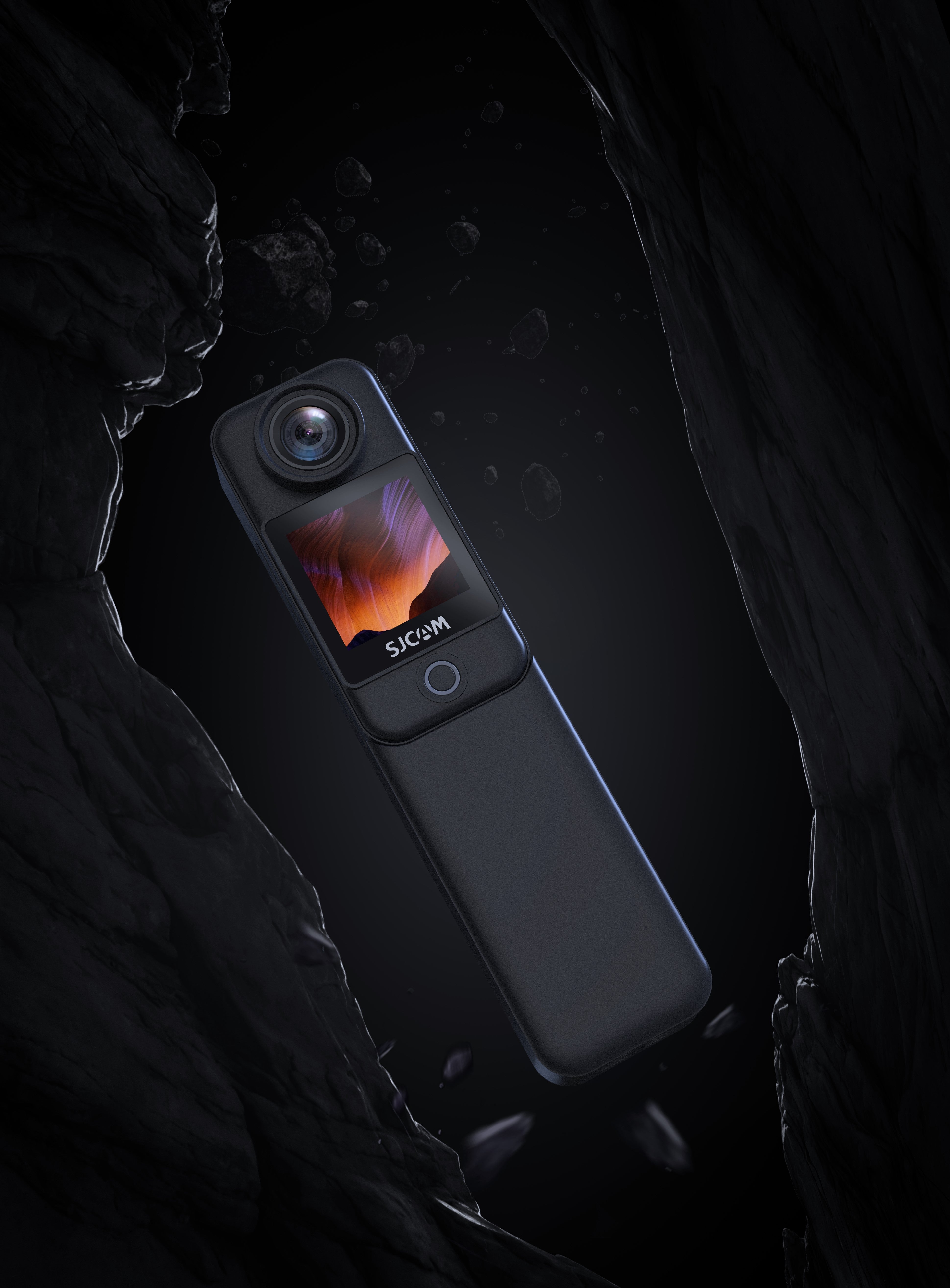 SJCAM C300 Action Camera 4K 30FPS 6-Axis Gyro Stabilization 30M Waterproof 1.3″ Touch Screen 154° Wide Angle 8X Digital Zoom