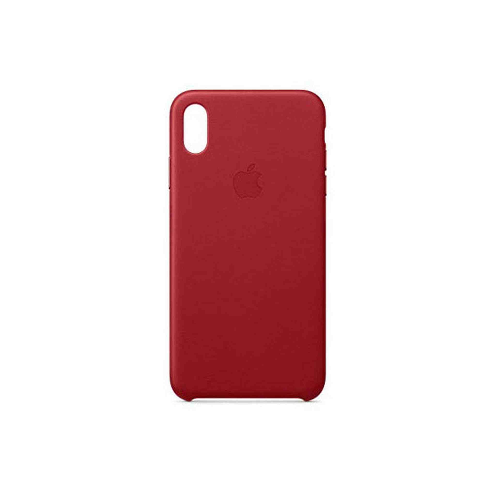 Apple Leather Case for iPhone Xs Max - Product RED - Refurbished Apple