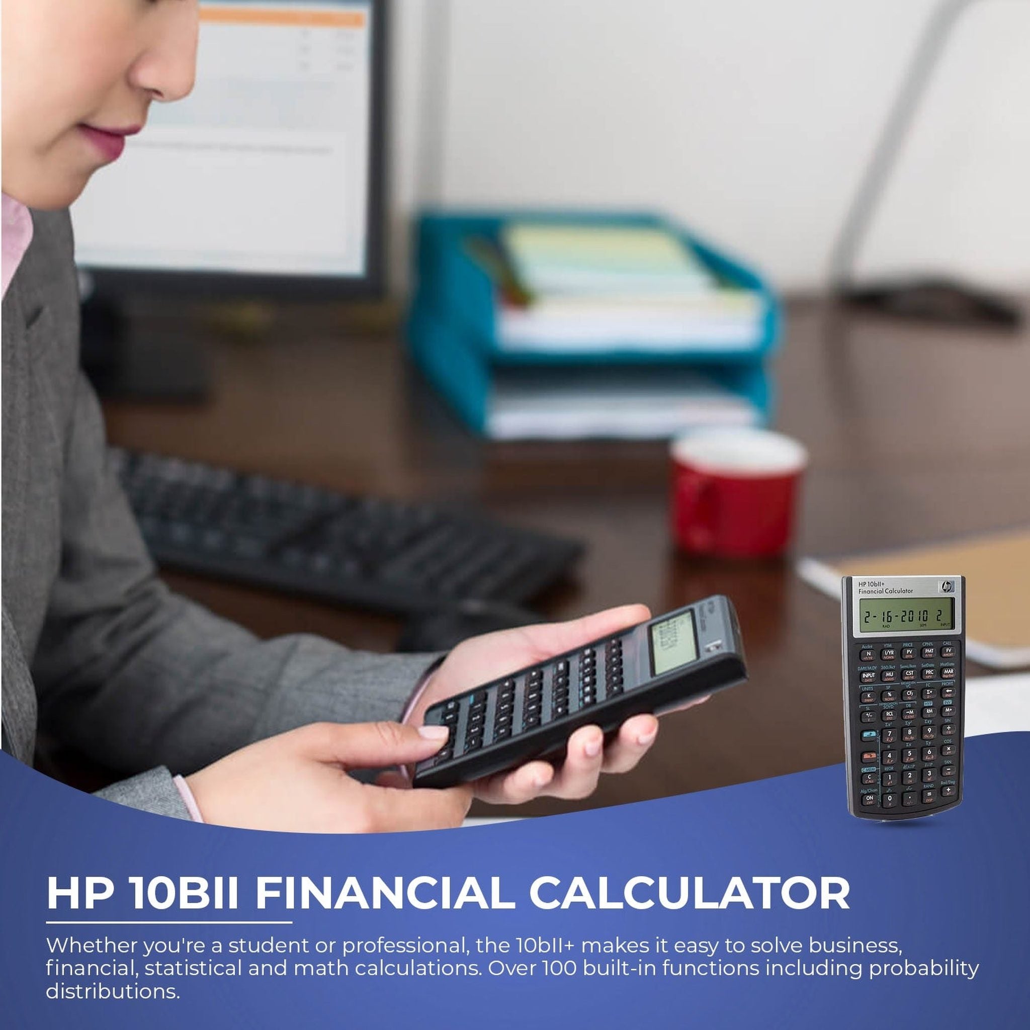 HP 10bII+ Financial Calculator (NW239AA)