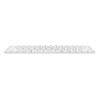 Apple Magic Keyboard with Touch ID: Wireless, Bluetooth, Rechargeable. Works with Mac Computers with Apple Silicon; US English - White Keys