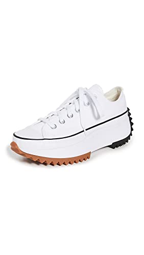 Converse Run Star Hike Hi Sneakers, Black/White/Gum, 11.5 US Women/10 US Men