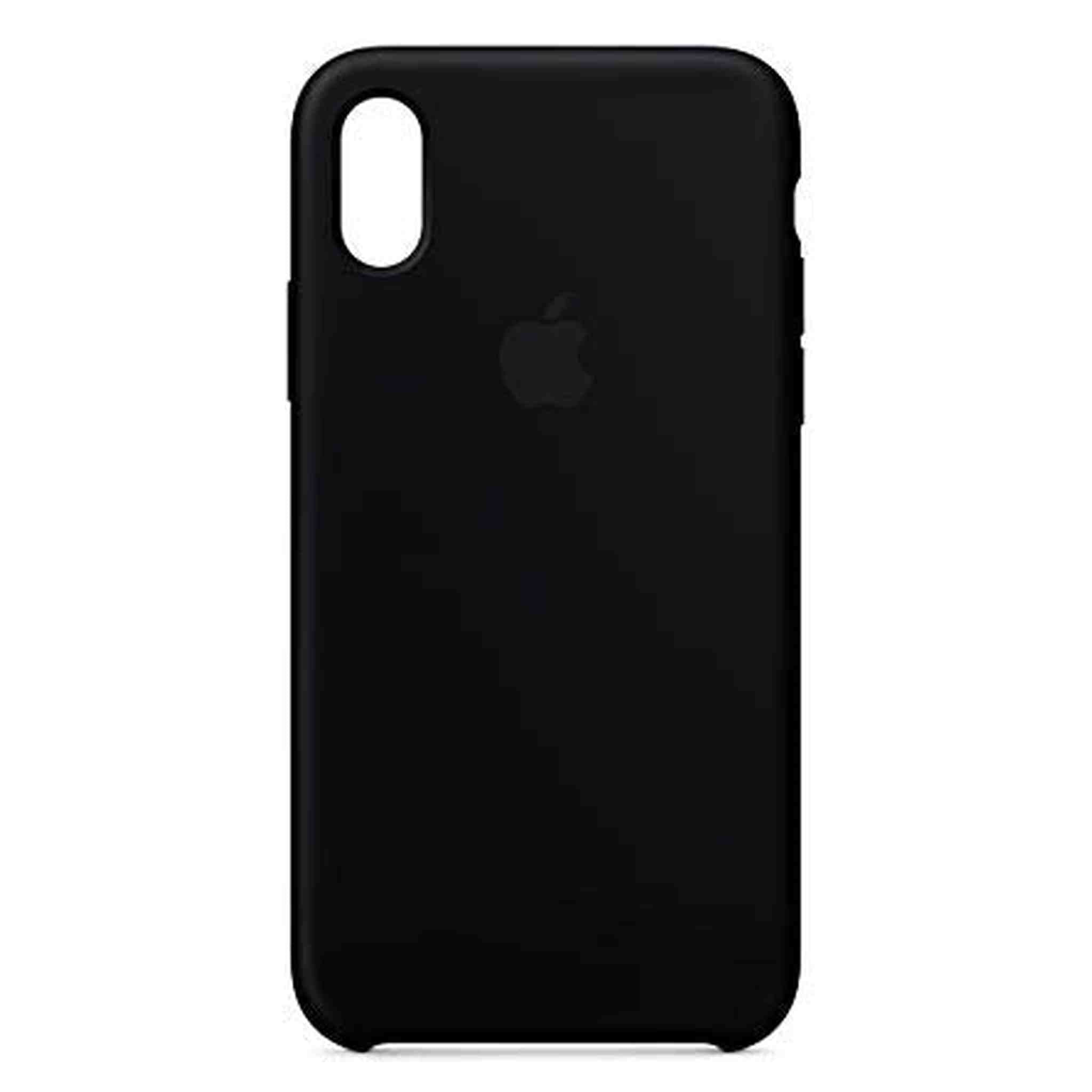 Apple Silicone Case for iPhone X - Black