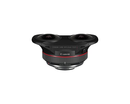 Canon RF5.2mm F2.8 L Dual Fisheye Lens