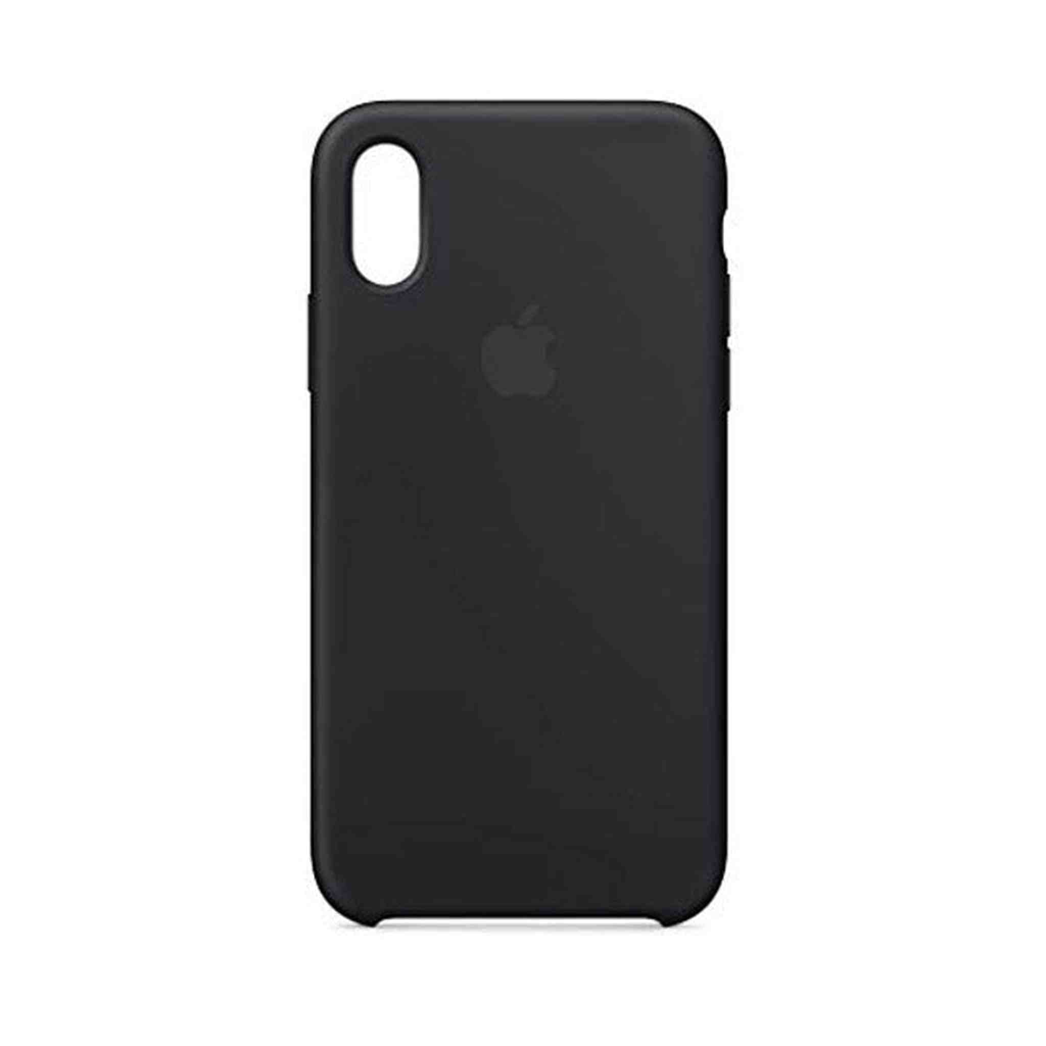Apple Silicone Case for iPhone Xs - Black - Refurbished Apple