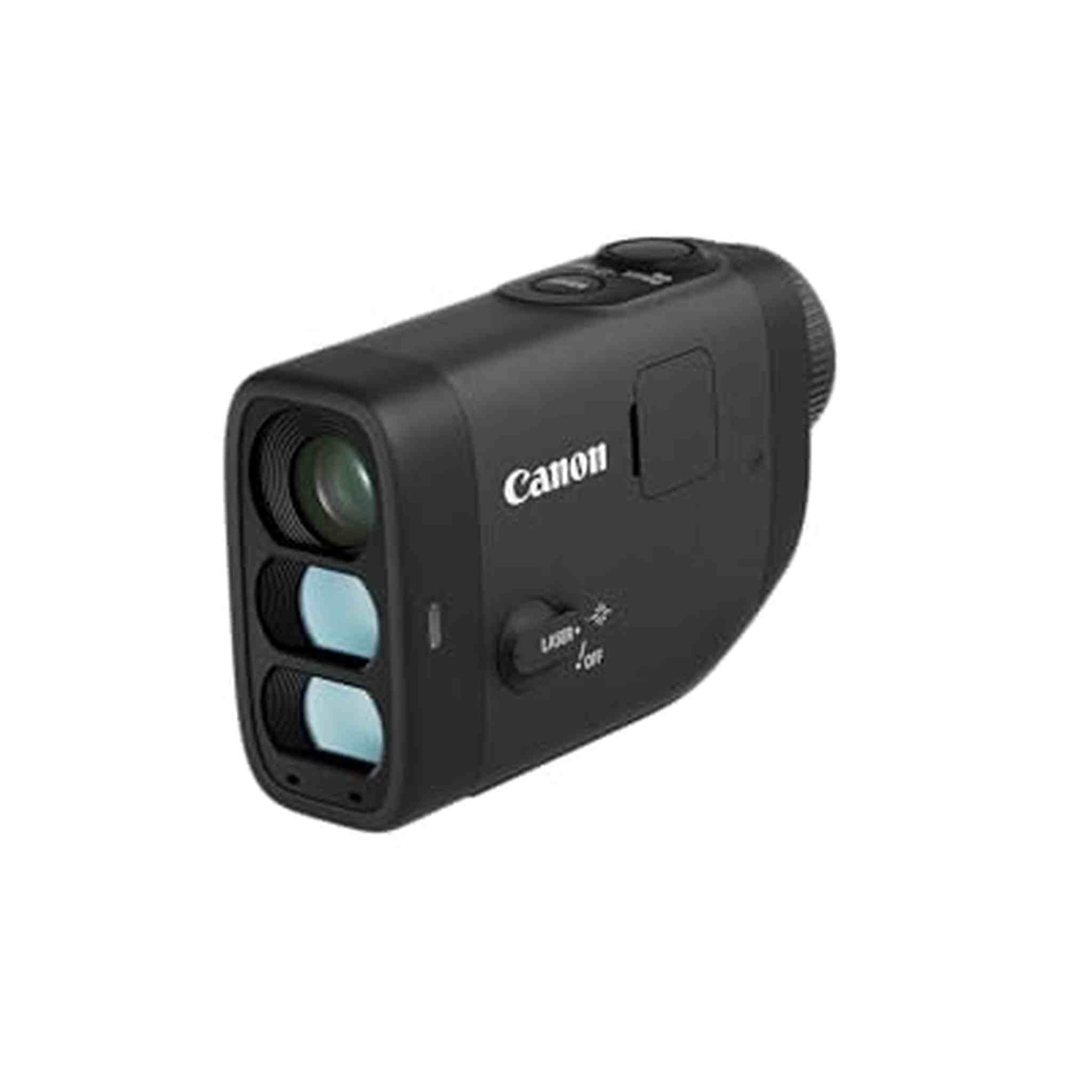 Canon PowerShot Golf Digital Laser Rangefinder, Digital Zoom, Magnify 6X to 12x, Built-in Slope Correction, Photo and Video Camera Capabilities, IPX4 Equivalent Water Resistant, Black Canon