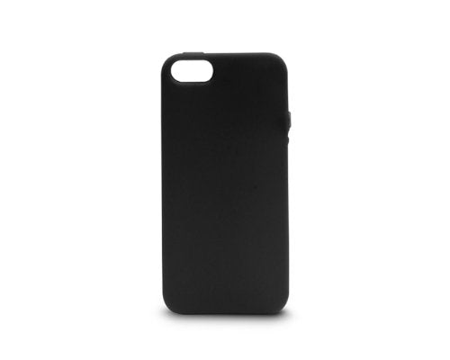 The Joy Factory Jugar Soft Silicone Case with Metal Frame for iPhone5/5S, CSD104 (Matte Black)