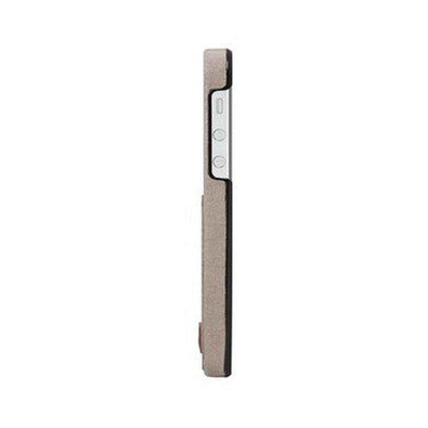 The Joy Factory Denim Premium Denim Hardshell Case with Pocket for iPhone5/5S, CSD112 Khaki