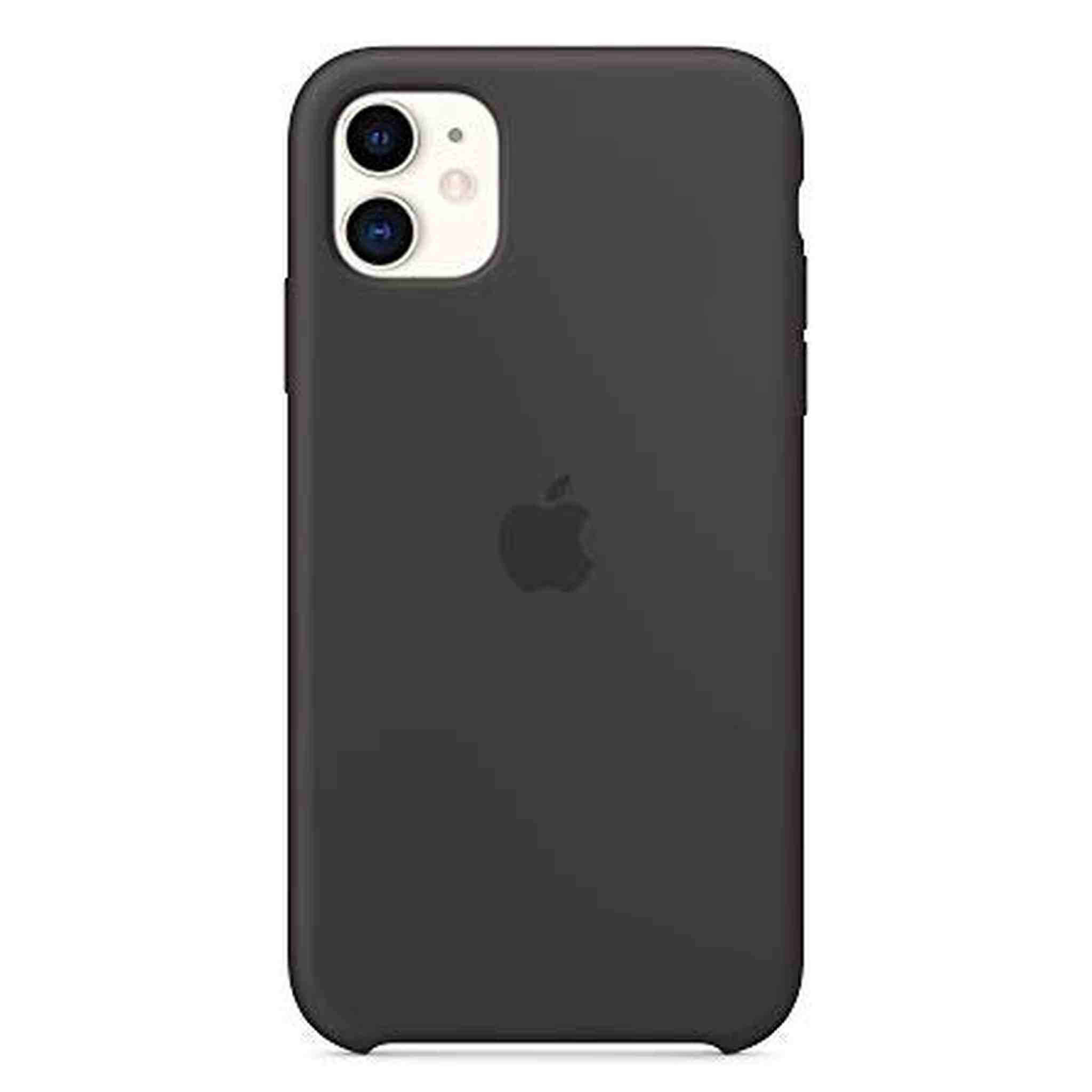 Apple Silicone Case for iPhone 11 - Black - Used Apple