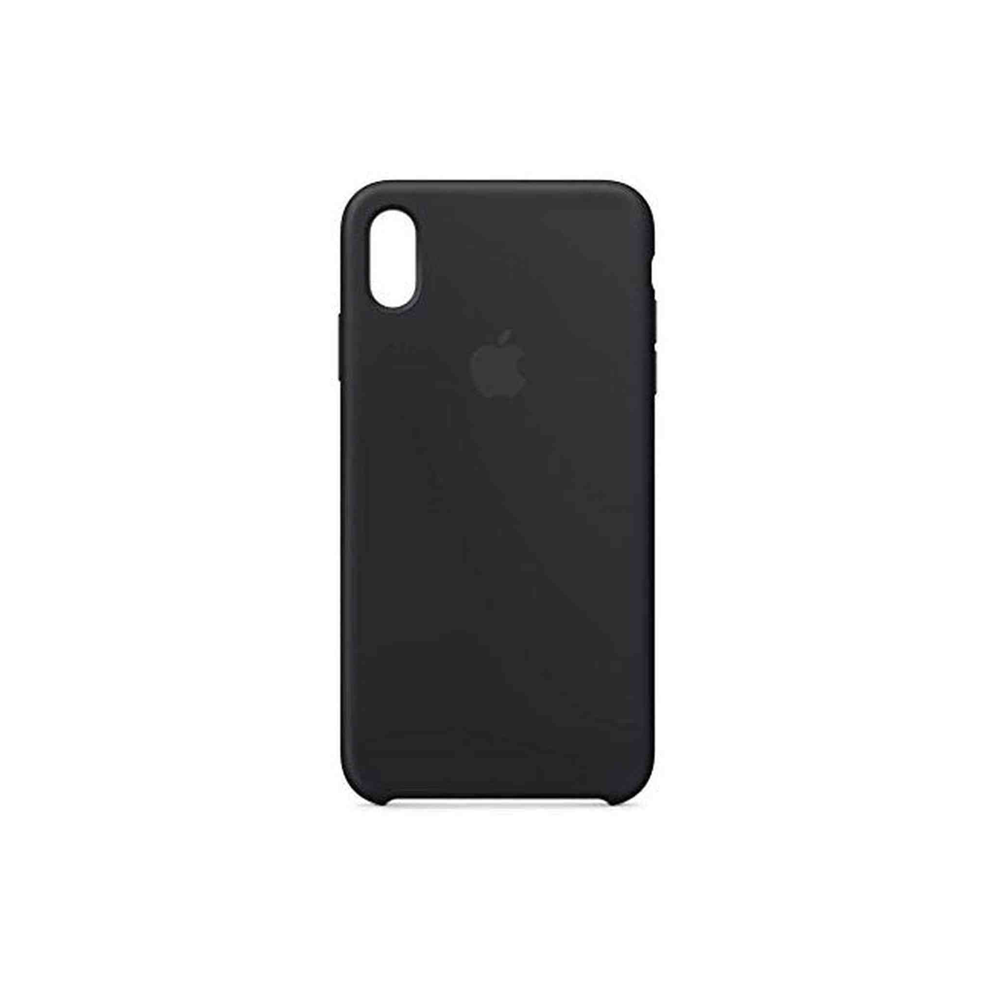 Apple Silicone Case for iPhone Xs Max - Black - Used Apple
