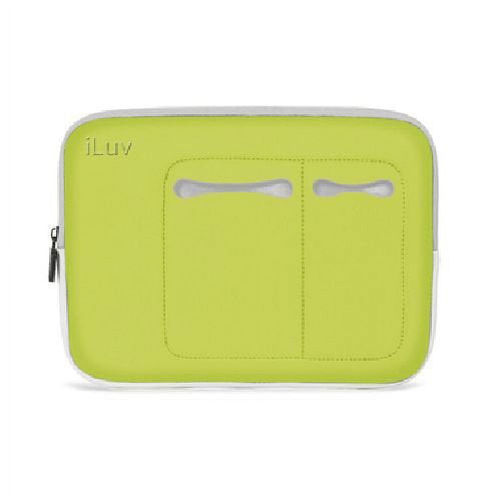 iLuv 9.7 Inch Neoprene Sleeve for Apple iPad 4, iPad 3rd Generation, iPad 2 and iPad - Green (iCC2010GRN)