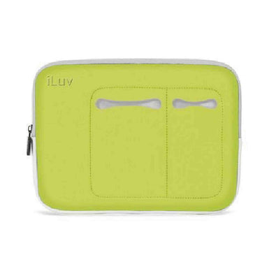 iLuv 9.7 Inch Neoprene Sleeve for Apple iPad 4, iPad 3rd Generation, iPad 2 and iPad - Green iCC2010GRN