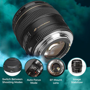 Canon EF 85mm f/1.8 USM Telephoto Lens Canon