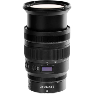 Nikon NIKKOR Z 24-70mm f/2.8 Zoom Lens 20089 Intl Model Bundle + 64GB SD Card Nikon