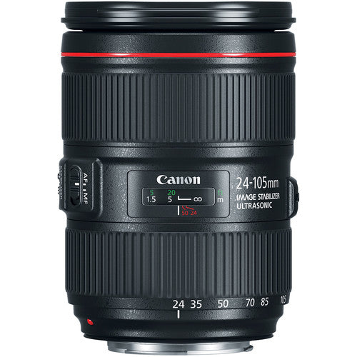 Canon EF 24-105mm f/4L IS II USM Lens International Model with Cleaning Kit and Filter Kits Bundle
