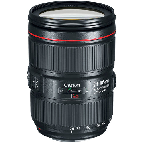 Canon EF 24-105mm f/4L IS II USM Lens International Model with Cleaning Kit and Filter Kits Bundle