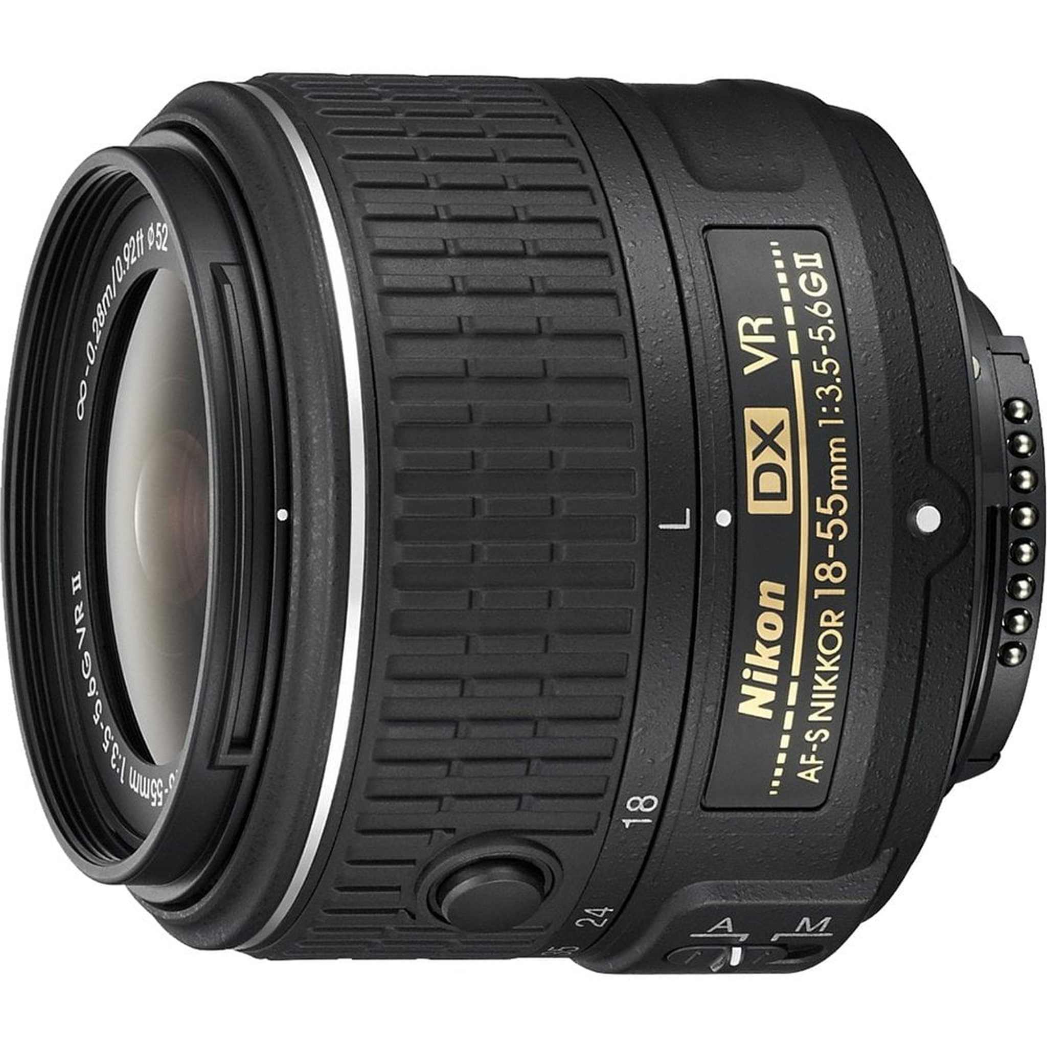 Nikon AF-S DX NIKKOR 18-55mm f/3.5-5.6G Vibration Reduction II Zoom Lens with Auto Focus for Nikon DSLR Cameras - Used Nikon