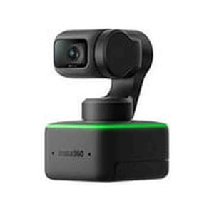 Insta360 Link - PTZ 4K Webcam with 1/2" Sensor, AI Tracking, Gesture Control, HDR, Noise-Canceling Microphones, Specialized Modes, Webcam for Laptop, Video Camera for Video Calls, Live Streaming Insta360