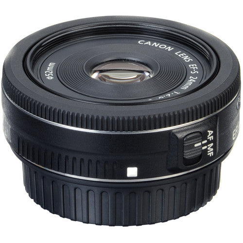 Canon EF-S 24mm f/2.8 STM Lens (International Model) with Filter Kits