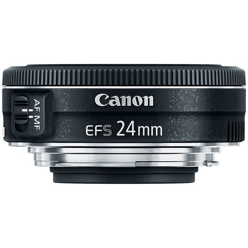 Canon EF-S 24mm f/2.8 STM Lens (International Model) with Filter Kits