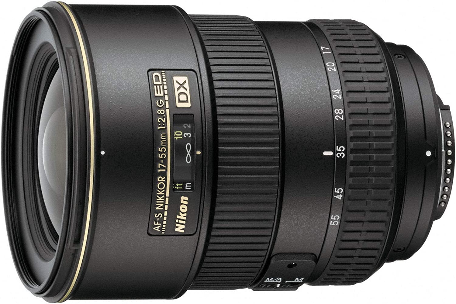 Nikon AF-S DX Zoom-NIKKOR 17-55mm f/2.8G IF-ED Lens for DSLR - Japan Import Bundle