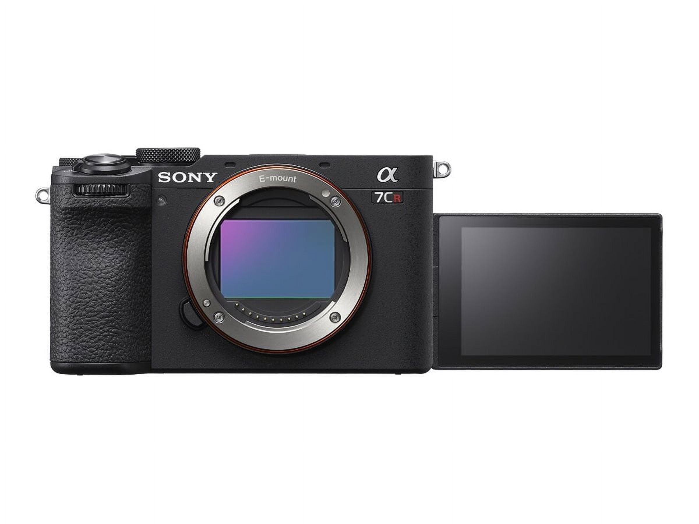 Sony Alpha 7CR Full-Frame Interchangeable Lens Camera Black