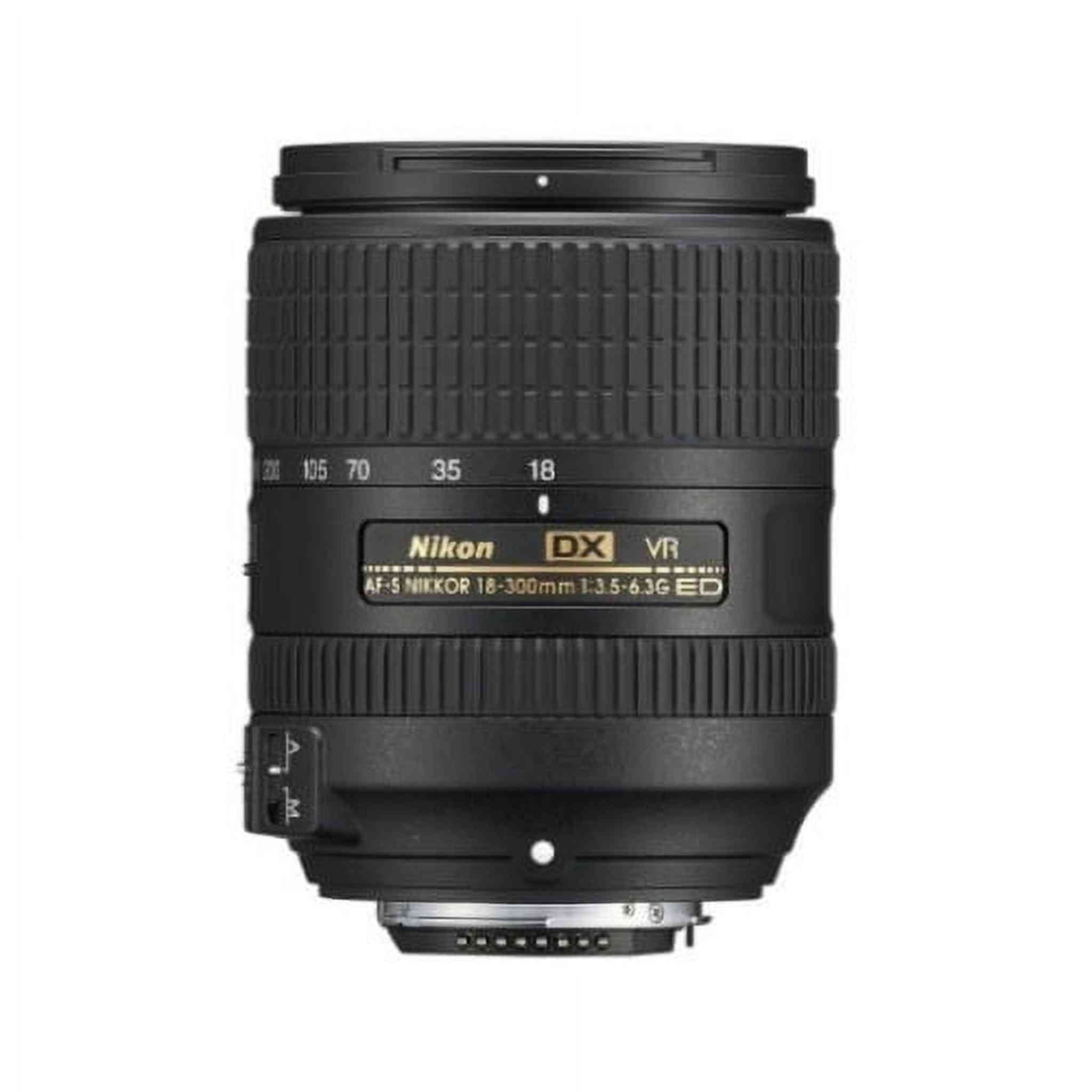 Nikon DX AF-S 18-300mm f/3.5-6.3G ED VR professional SLR Lens International Model