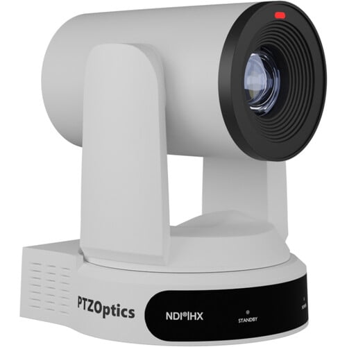 PTZOptics Move 4K 30X Optical Zoom Camera White