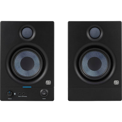 PreSonus Eris 4.5BT Bluetooth Studio Monitors, Pair - 4.5" Powered, Active Monitor Speakers for Near Field Music Production, Audio Mixing & Recording