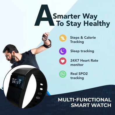 CTTEK Sports Fitness Activity Tracker Black