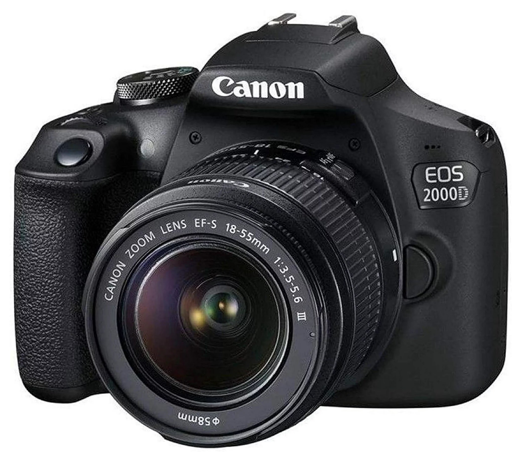 Canon EOS 2000D with EF-S 18-55mm IS II Lens (Intl Model) Ultimate Bundle