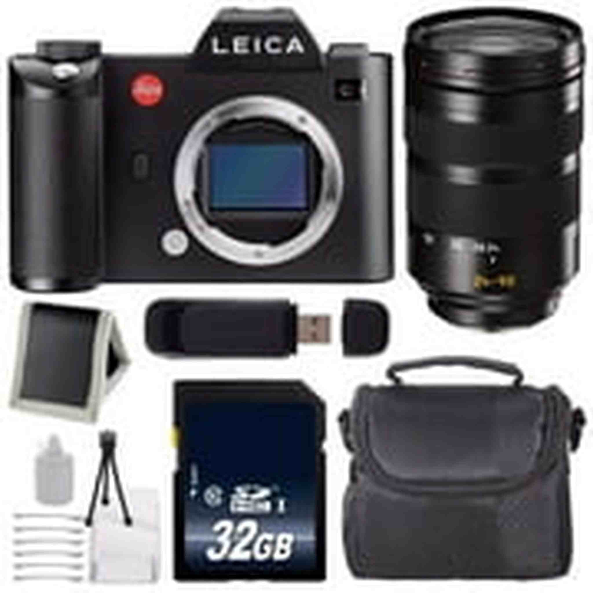 Leica SL Typ 601 Mirrorless Digital Camera International Version + Leica Vario-Elmarit-SL 24-90mm f/2.8-4 ASPH. Lens Leica