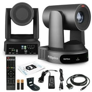 PTZOptics Move 4K PTZ Camera with 30x Zoom Gray PT30X-4K-GY-G3 + Wall Mount