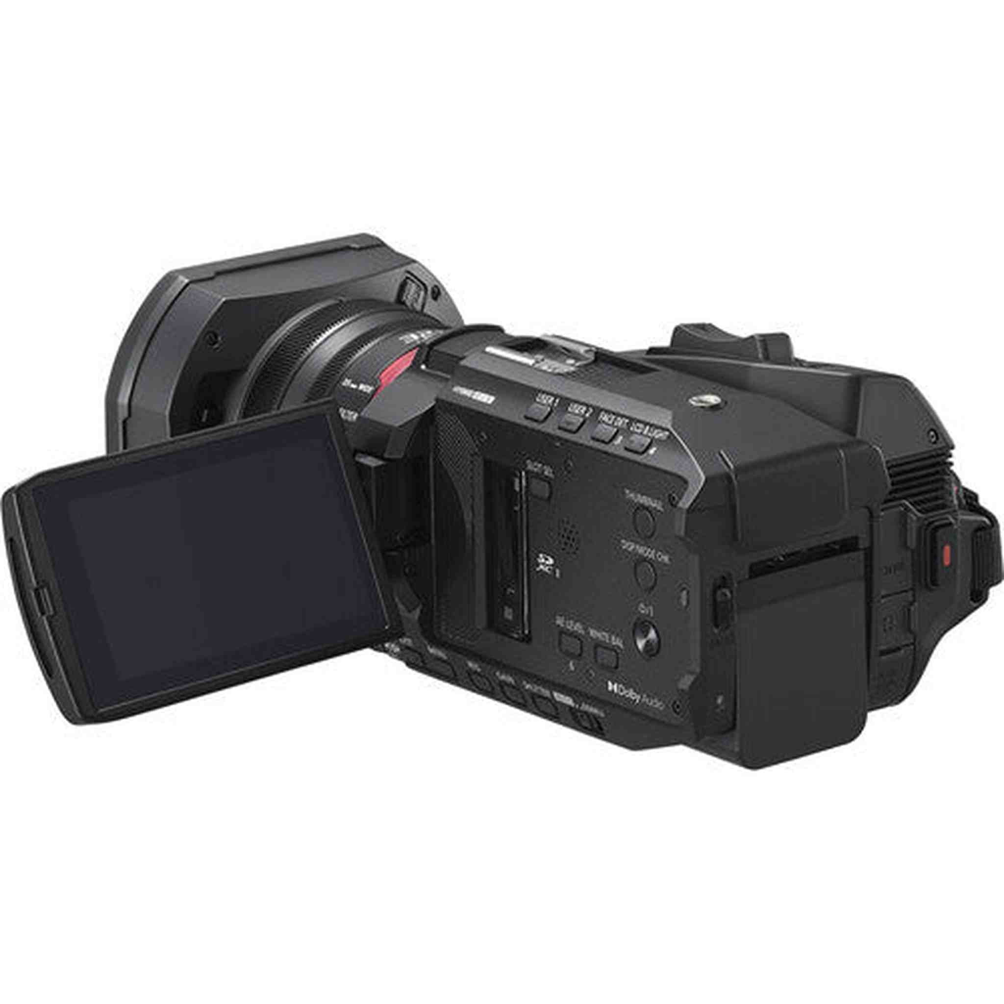 Panasonic HC-X1200 UHD 4K HDMI Lightweight Compact Camcorder with 24x Zoom + Mic - Bundle