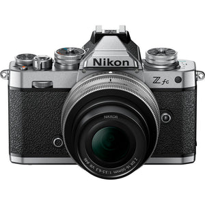 Nikon Zfc Mirrorless Camera with 16-50mm Lens Silver 1675 + FTZ II Adapter + More