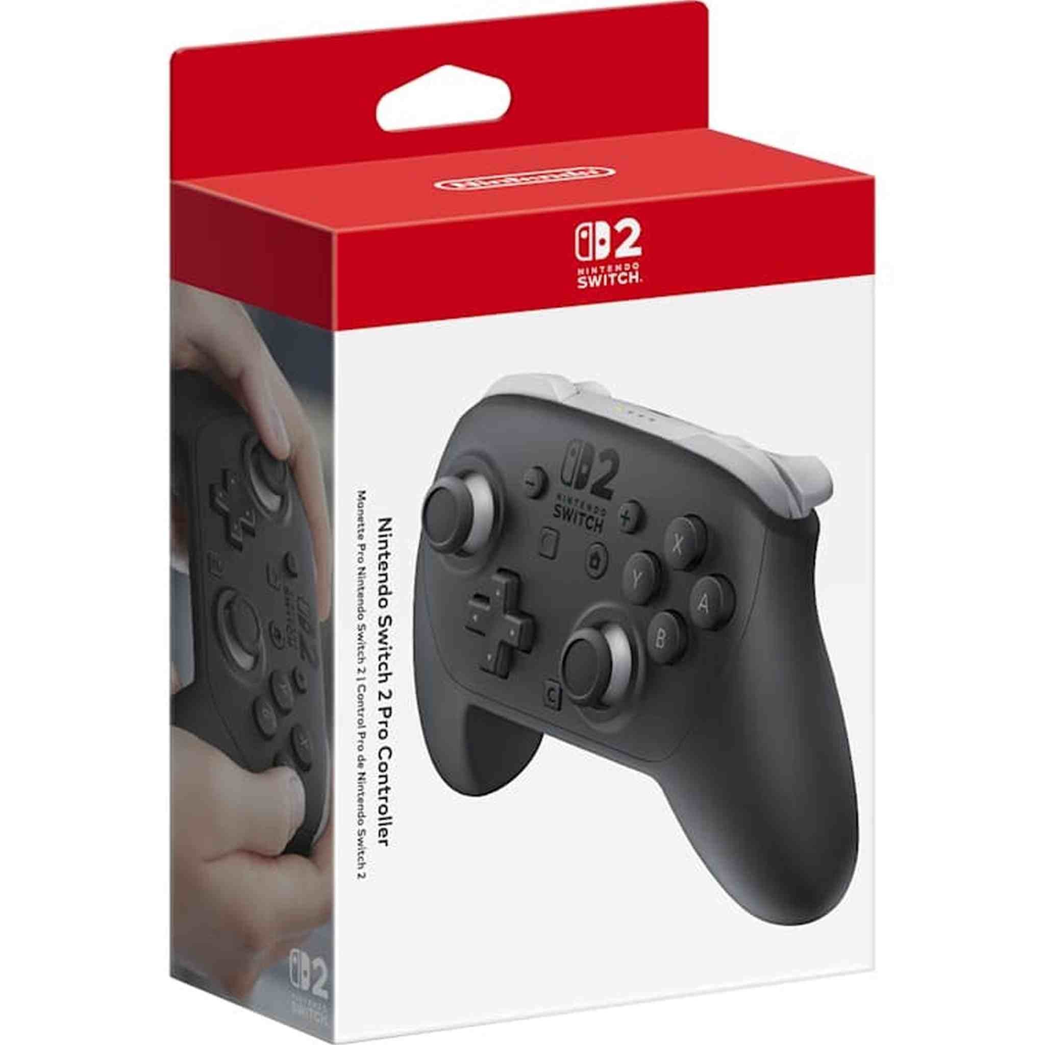 Nintendo Switch 2 Pro Controller + Joy-Con 2 L / R Light Blue/Light Red + Joy-Con 2 Wheel set of 2 + Switch 2 Camera + More