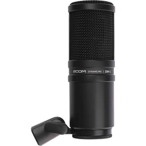 2x Zoom ZDM-1 Dynamic Microphone, 2x 8-inch Flexible Desktop Microphone Stand