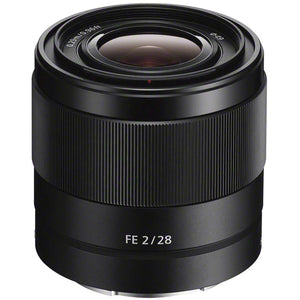 Sony FE 28mm f/2 Lens SEL28F20 + Filter Kit + Lens Pouch + Cap Keeper + More - Bundle Sony