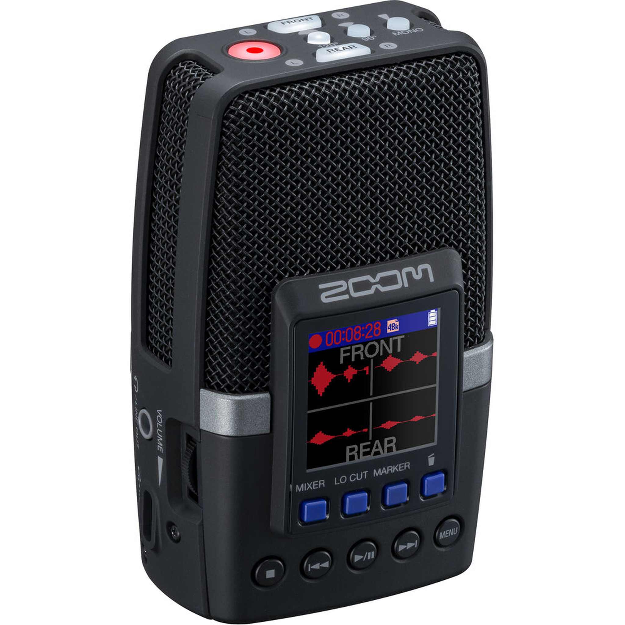 Zoom H2essential Multi-Mic32-Bit Float Handy Recorder + Bluetooth Adapter, Bundle