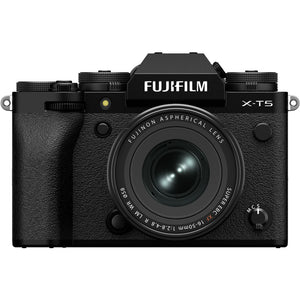 Fujifilm X-T5 Mirrorless Camera With XF 16-50mm f/2.8-4.8 Black Lens Bundle