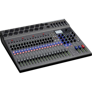 Zoom LiveTrak L-20-20-Input Digital Mixer + MDR-7506 Headphones, Bundle