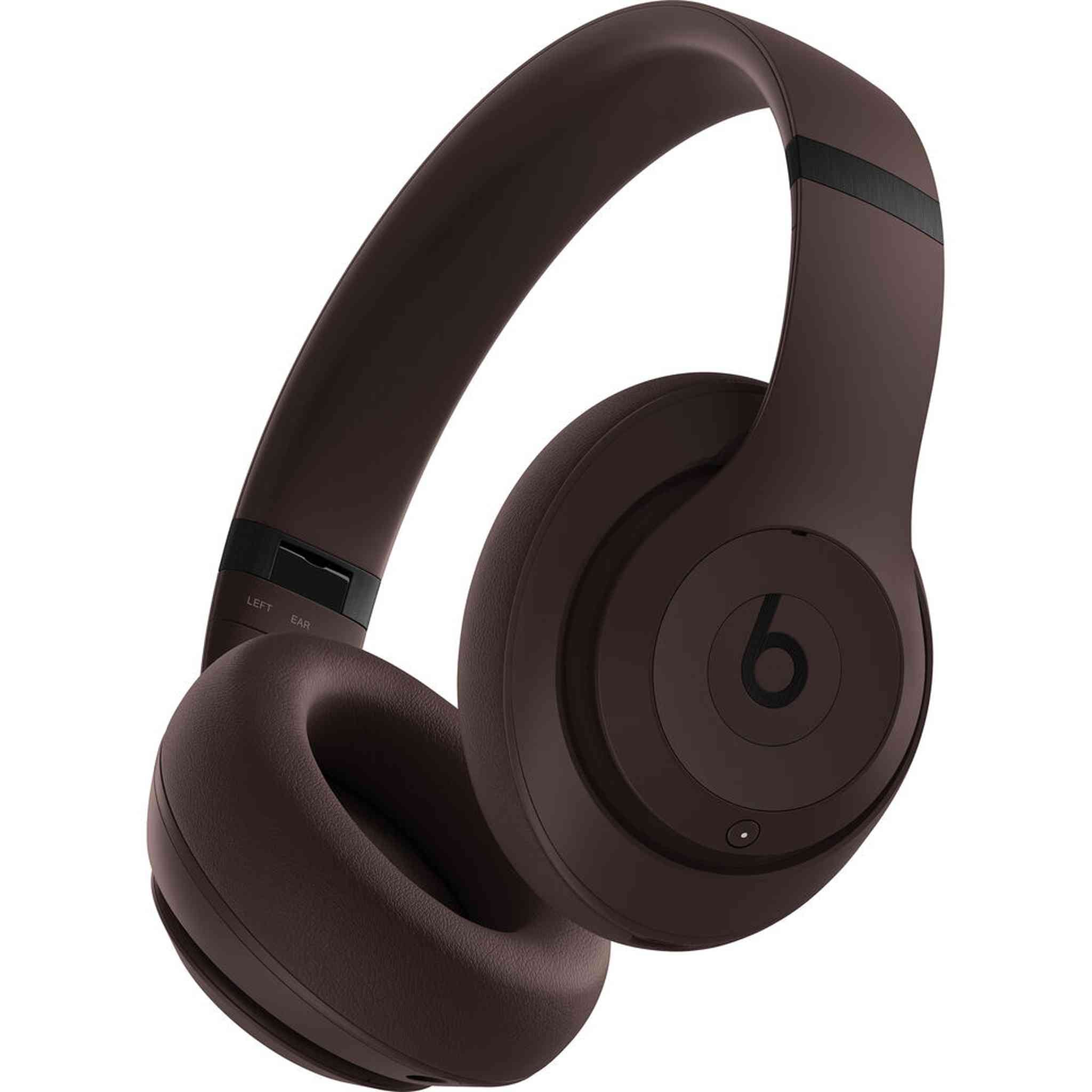 Beats by Dr. Dre Studio Pro Wireless Over-Ear Headphones Deep Brown Bundle With Accessories