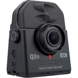 Zoom Q2n-4K Handy Video Recorder, 4K/30P UHD Video Bundle With Accessories Zoom
