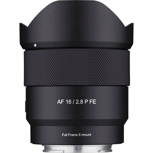 Samyang AF 16mm f/2.8 P FE Lens Sony E , 64GB ExtremePRO UHS-I SDXC Memory Card