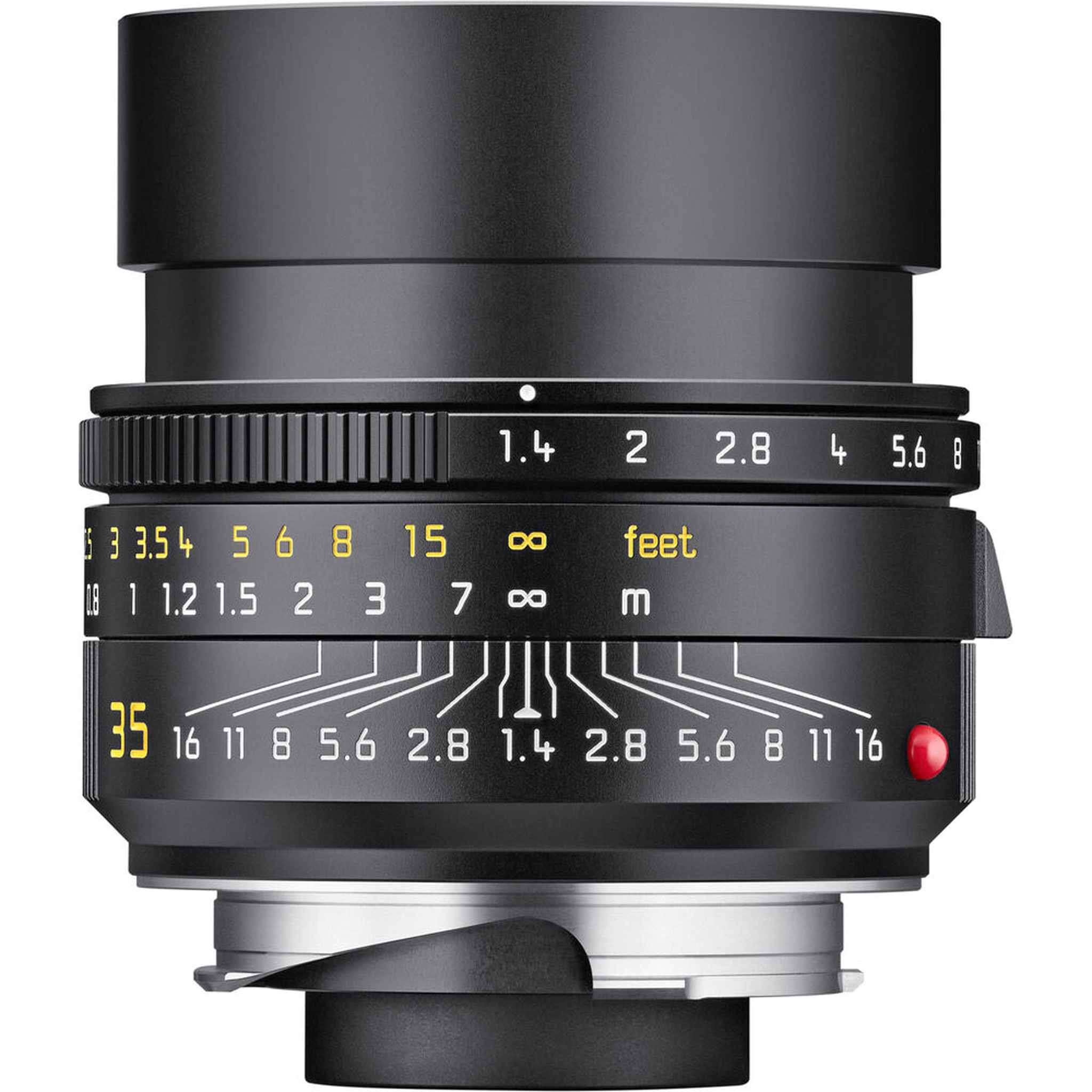 Leica Summilux-M 35mm f/1.4 ASPH. Lens Black 11726 + 64GB Memory Card + More