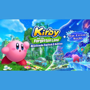 Nintendo The Legend of Zelda Breath of the Wild + Nintendo Kirby and the Forgotten Land + Star-Crossed World For Nintendo Switch 2 Edition + Microfiber Cleaning Cloth