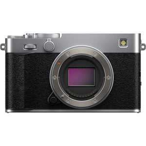 FUJIFILM X-E5 Mirrorless Digital Camera Silver , 64GB UHS-II SDXC Memory Card