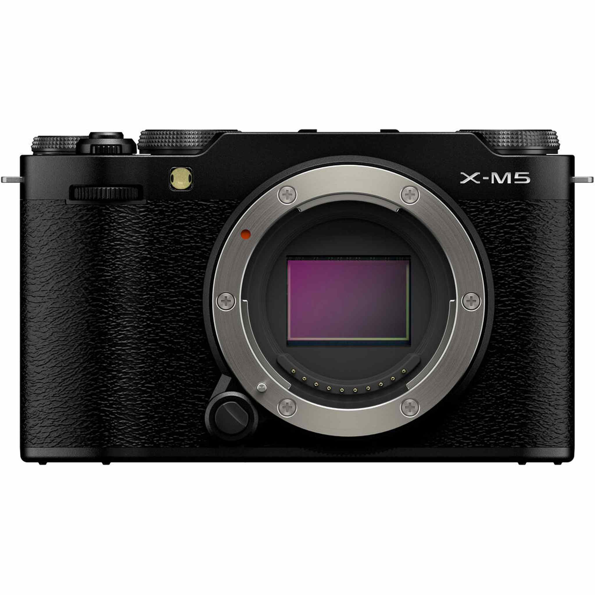 Fujifilm X-M5 Mirrorless Digital Camera Body Black + 64GB Memory Card + More