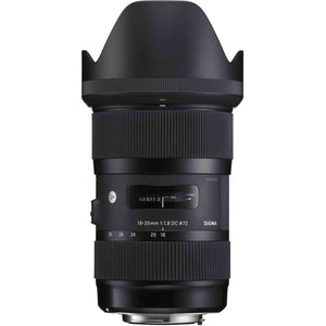 Sigma 18-35mm f/1.8 DC HSM Art Lens for Nikon Bundle