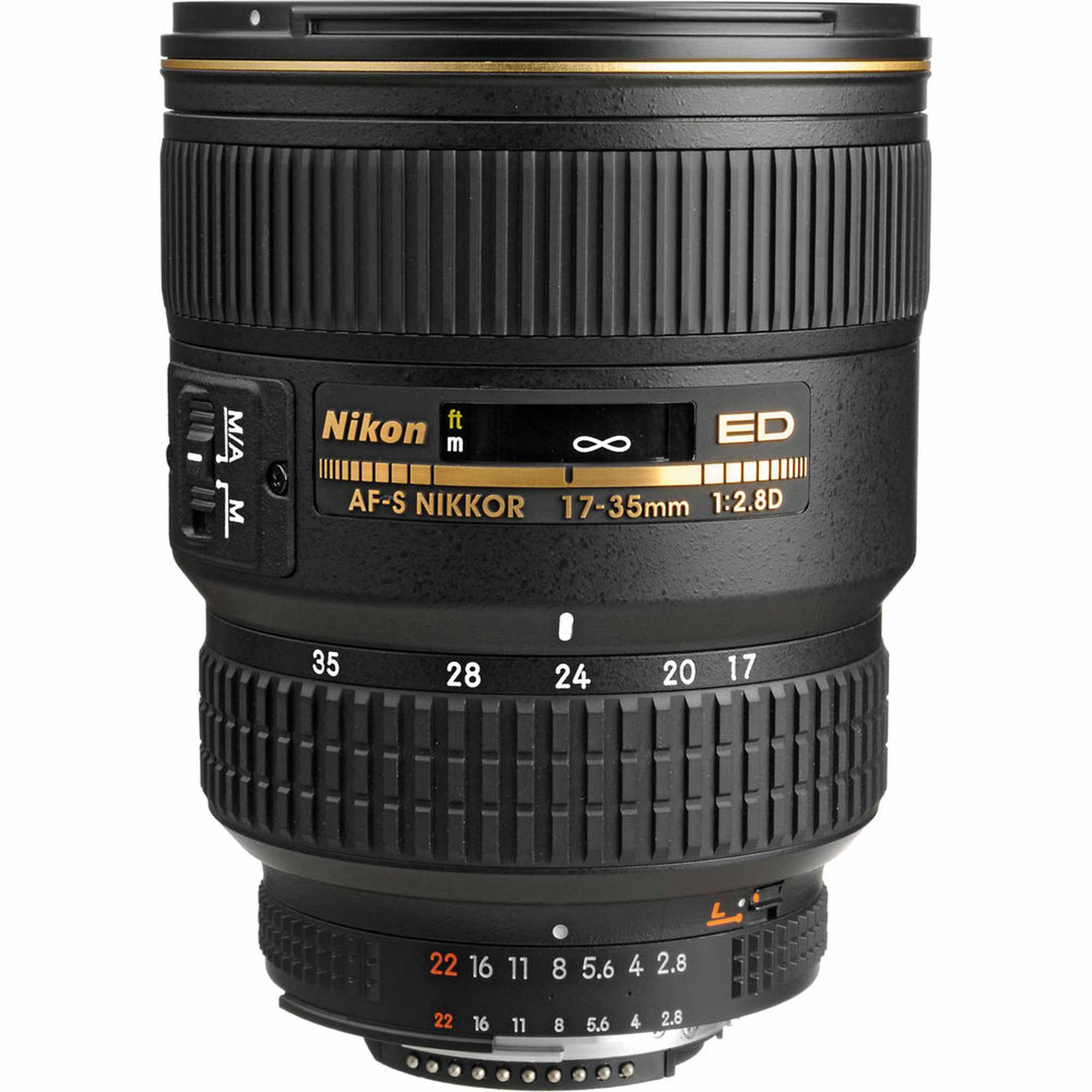 Nikon AF-S Wide-angle Zoom-NIKKOR 17-35mm f/2.8D IF-ED Lens + More Bundle Nikon