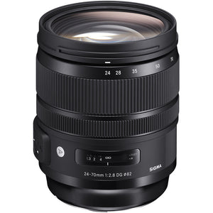 Sigma 24-70mm f2.8 DG OS HSM Art Lens for Canon EF Bundle